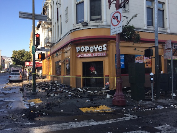 Popeyes at 22nd and Mission. Photo by Lydia Chavez.