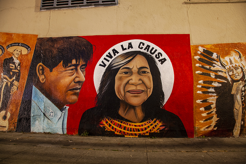 The Cesar Chavez mural