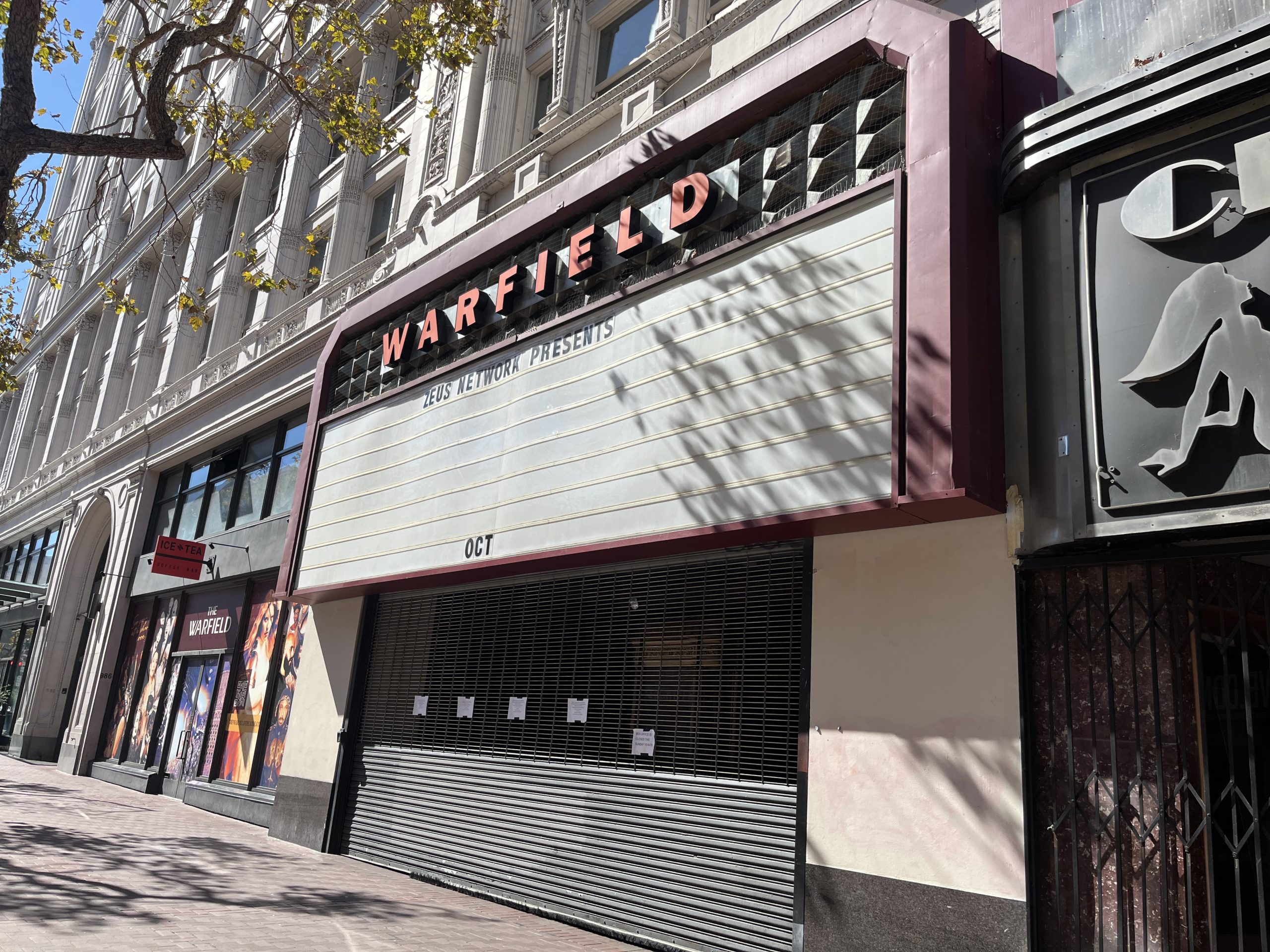 Security guard shot and killed at Warfield event