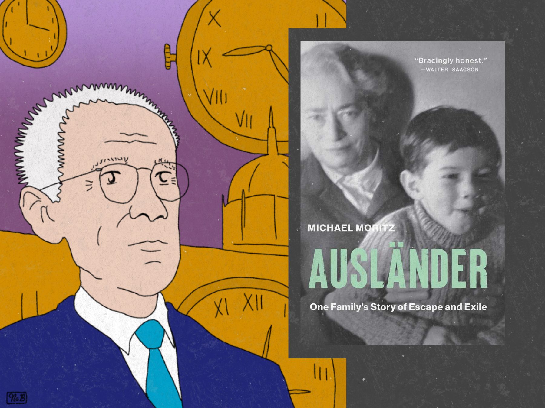Review: ‘Ausländer,’ Michael Moritz’ family tale of escape, exile and death